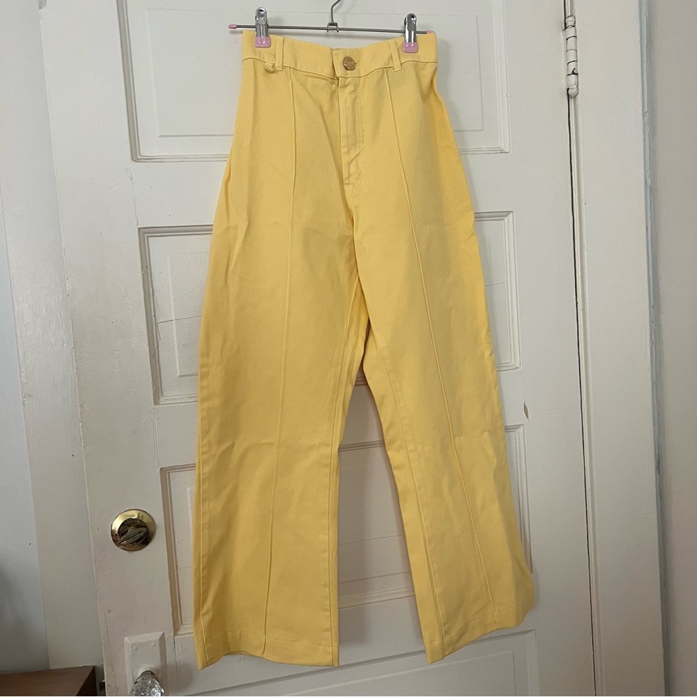 BBP yellow western pants